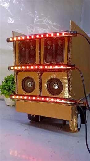 @JHASTECHNICAL Dj Gadi Kese banaya | Mini Dj Gadi Loding With Sound Set-up | Dj Light#shorts