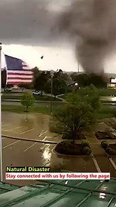 Wait for the end. Surveillance video shows the tornado moving! #tornado #tornadovideo #Surveillancetornadovideo #NaturalDisaste #NaturalDisastes #NaturalDisaste03 | Geological Events