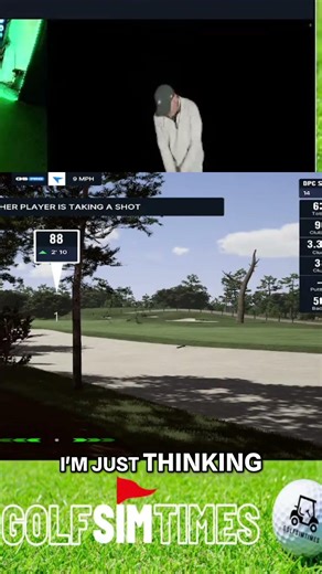 Golf Simulator Frustration: Why My Shots Keep Going RIGHT! #shorts