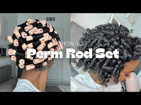 HOW TO: THE PERFECT PERM ROD SET ON NATURAL CURLY HAIR