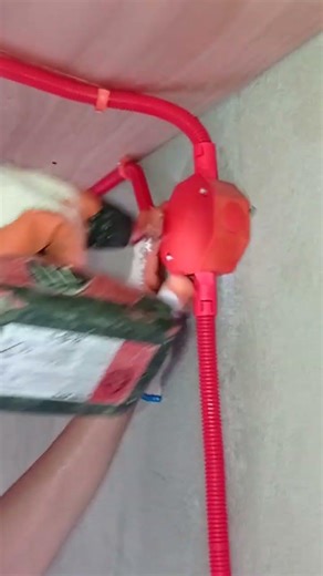 junction box installation cover #industrialelectrician #construction