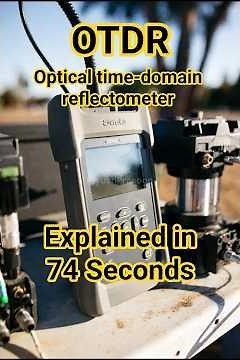 How an OTDR Really Works: Fiber Optics Explained Simply #otdr #pentascanner #techfacts #opticfiber