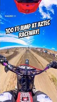 Huge Jump At Aztec! What an awesome weekend! #foryou #shorts #dirtbike #motocross #youtube