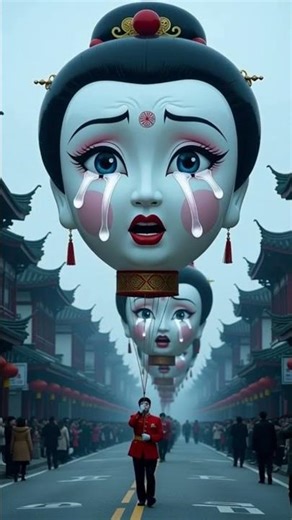 Ecos del Frío | Echoes of the Cold ❄️🕯️ (AI Surreal Animation) #shorts