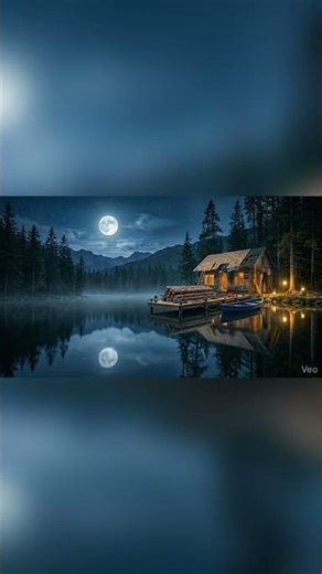 Moonlit Cabin Transformation 🌙 From Abandoned Shack to Luxury Lakeside Retreat