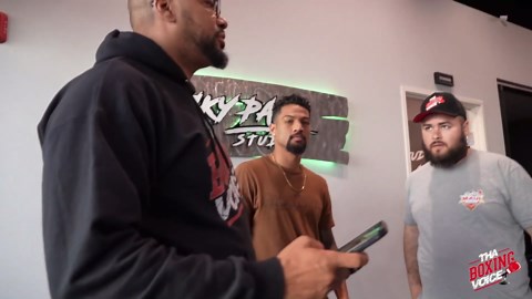 👀Must see who FaceTimed Shane Mosley Jr. behind the scenes