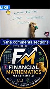 How Linear Functions Predict Your Financial Future