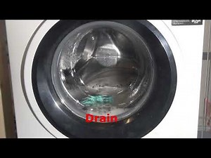 Bush WDNSX86W washer dryer - 1 hour wash and dry program (Full cycle)