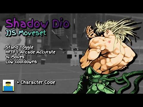 Shadow Dio Moveset + Code | JJS Skill Builder