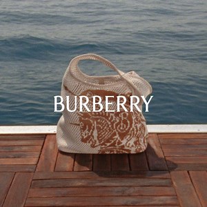 Ship shape New for High Summer 2025, discover softly structured bags in crocheted fabrics and detailed with signature house codes | Burberry