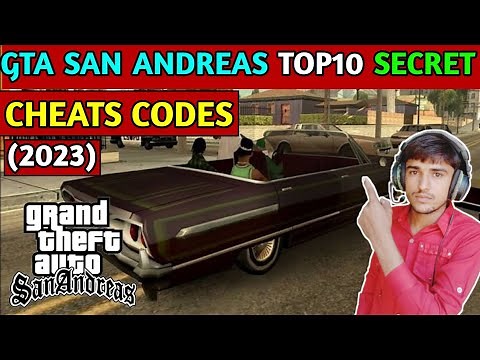 GTA San Andreas Best Secret Cheat Codes|Shakirgaming