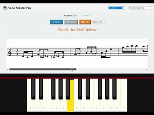 I coded a Piano Ear Training App with Python 🎹 #shorts #python #piano