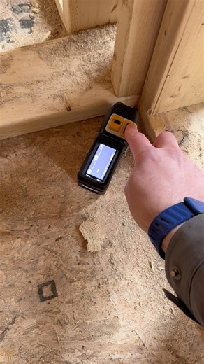 easy way to check diagonals to make sure everything is nice and square