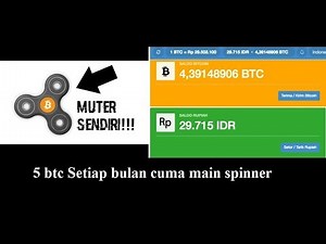Wow !! how to get 5 btc/month by script for btc spinner