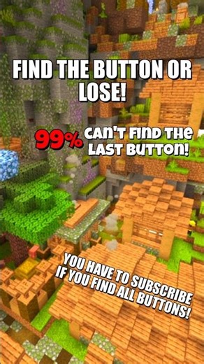 FIND THE BUTTON OR LOSE! #minecraft #challenge #funny #shorts