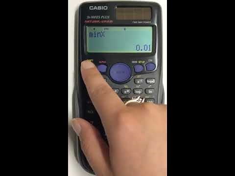 Finding the 5 Number Summary in Casio 300ES Plus Scientific Calculator