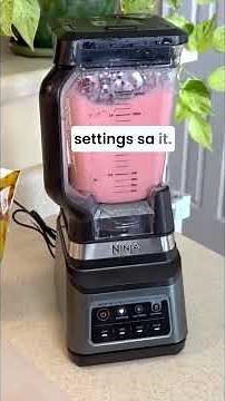 Using My Ninja Duo Blender - this is my favorite blender EVER