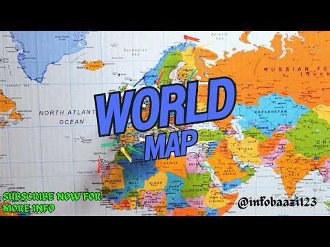 “World Map Explained for Beginners 🌍 | Geography Made Easy | Infobaazi”