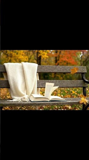【AI ASMR】秋のベンチ - A bench in the park in autumn