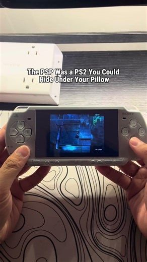 A PSP was basically a PS2 you could hide under your pillow 😭🎮