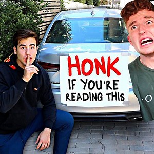 1.4M views · 789 shares | Car HONK Prank On Infinite Lists.. (He Was SO Mad!!)  | Adi Fishman | Facebook