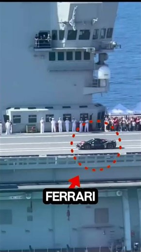 Fastest Car On Boat 🤔 #shorts #Car #italy
