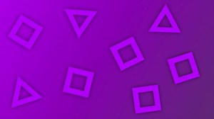 Animated purple color Moving shape background