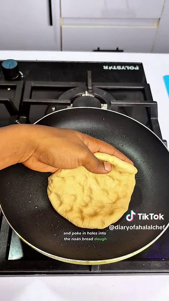 The fluffiest naan bread #naan #naanbreadrecipe