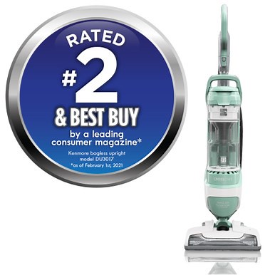 Kenmore CrossOver™ Bagless Upright Vacuum with Lift-Up®
