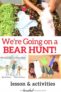 Easy and FUN Going on a Bear Hunt Activities! - The Homeschool Resource Room
