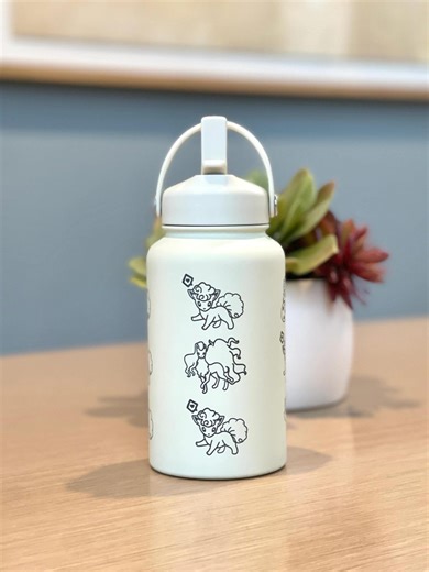 Alolan Vulpix Ninetails Water Bottle Engraved Coffee Tumbler Waterbottle, Snowy Egg & Sleeping Vulpix Thermos Anime Fan Anniversary Gift - Etsy Canada
