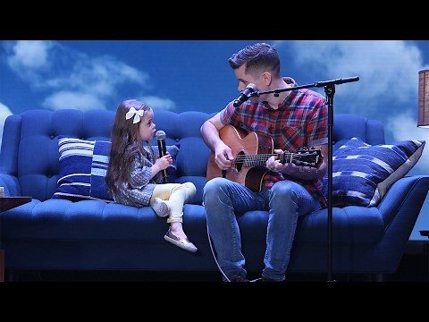 Adorable Singing Father-Daughter Duo Performs 'You've Got a Friend in Me'!