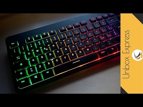 KLIM Light V2 RGB keyboard from Amazon, a budget keyboard for daily tasks.