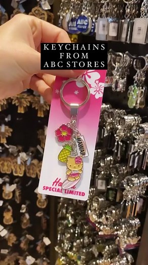 More than just keychains 👌🏽 #abcstores #abcstoreshawaii #hawaii #waikiki #thestorewithaloha #aloha