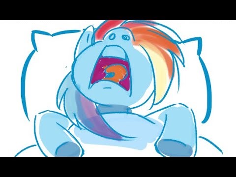 Rainbow Dash Snoring #mlp