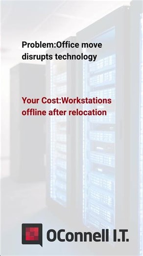 Office move killing productivity? Your tech shouldn't go offline when you relocate! We fix that.