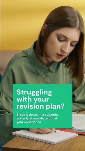 Creating Your Personalised Revision Plan