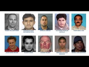FBI Top 10 Most Wanted Fugitives