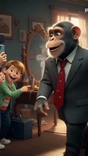 Monkey Jala Office ||#funnymonkey #funny #money