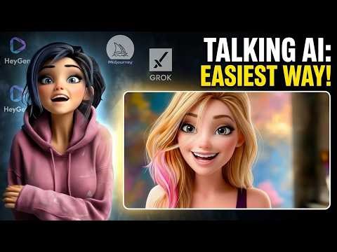 The EASIEST Way to Make Talking AI Characters Right Now