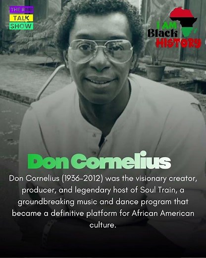 #blackhistorymonth Don Cornelius