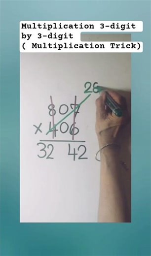 Multiplication 3-digit by 3-digit ( Multiplication Trick)