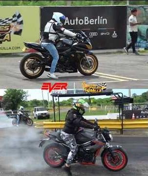 Yamaha FZ6R 🆚 Yamaha XJ6 🚦 DRAG RACE
