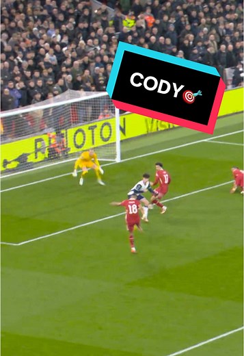 Cody Kickstarting the Game with Precision | Liverpool vs. Tottenham Highlights