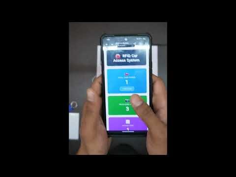 RFID based car access system