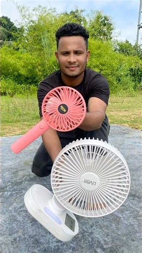 2 Mini Fan Unboxing And testing video 🔥#shortvideo #review #Shorts