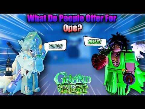 [GPO] What do PEOPLE OFFER for OPE In GPO UPDATE 8!?!