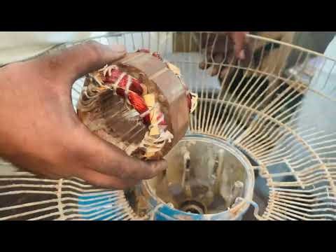Table Fan Field Coil Rewinding & Fitting | Step by Step Repair Tutorial