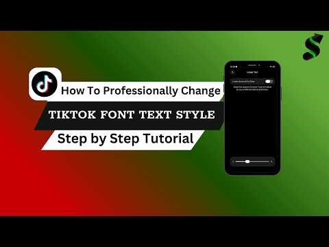 how to change font on tiktok – Secret Tricks You Must Know!