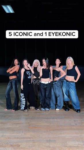 5 ICONIC and 1 EYEKONIC😍 #ICONICBYMISTAKE #KATSEYE #fyp #shorts